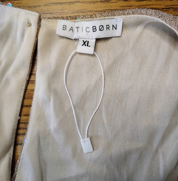 Baltic Born Shimmering Gold Maxi Dress - Picture 10 of 16